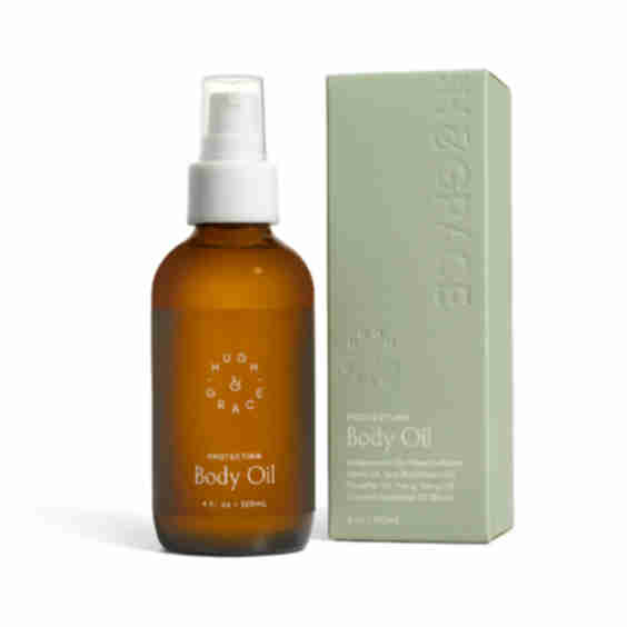 Protecting Body Oil