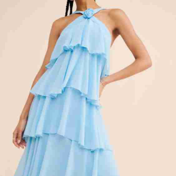 Felicia Ruffle Maxi Dress
