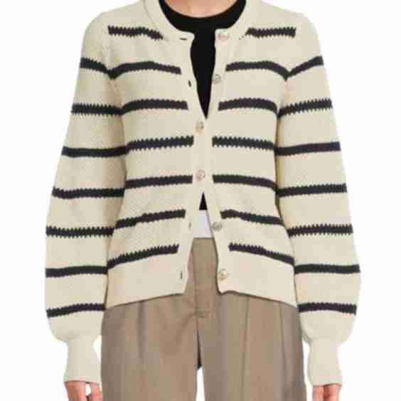 Striped Cardigan
