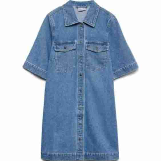 Denim Shirtdress
