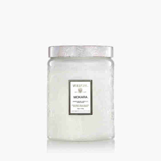 Mokara Glass Jar Candle