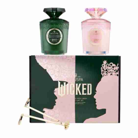 Pink Goes Good With Green Candle Duo Set
