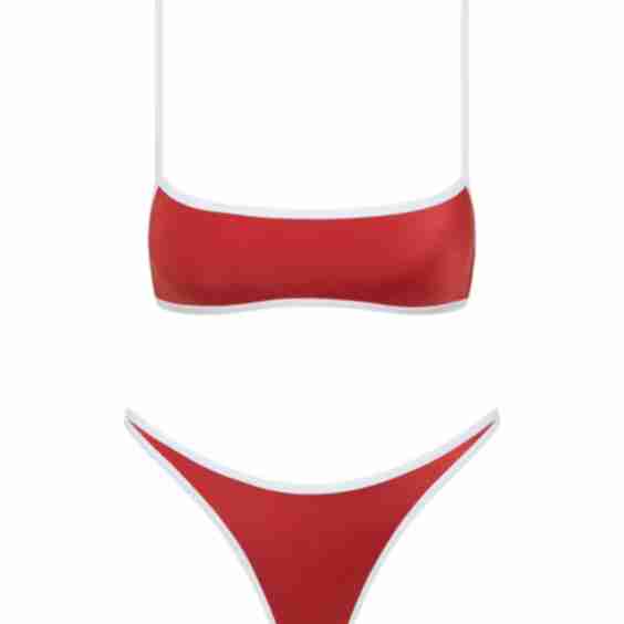 Mima - Nasse  Crop Bikini Set