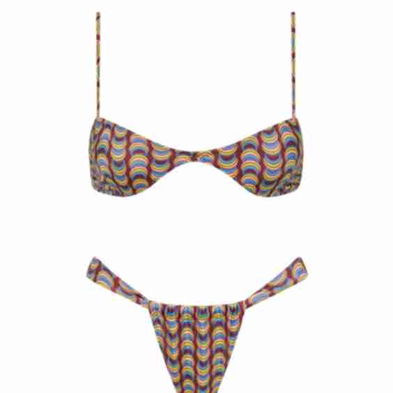 Stell Scoop Crop Bikini Set