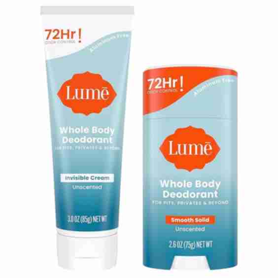 Unscented Whole Body Deodorant Duo