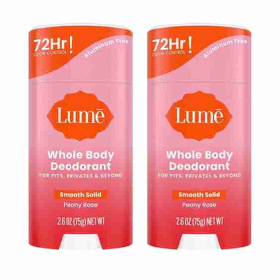 Peony Rose Whole Body Smooth Solid Deodorant Duo
