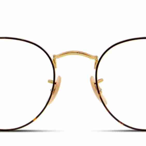 RX3447V Round Metal Glasses
