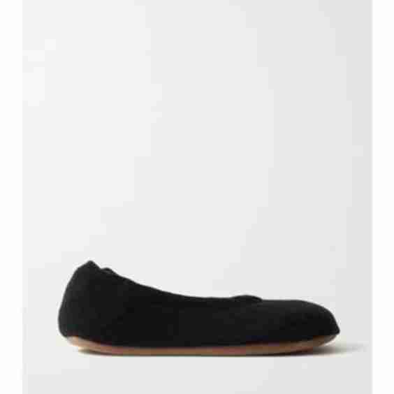 Cashmere Ballet Flats