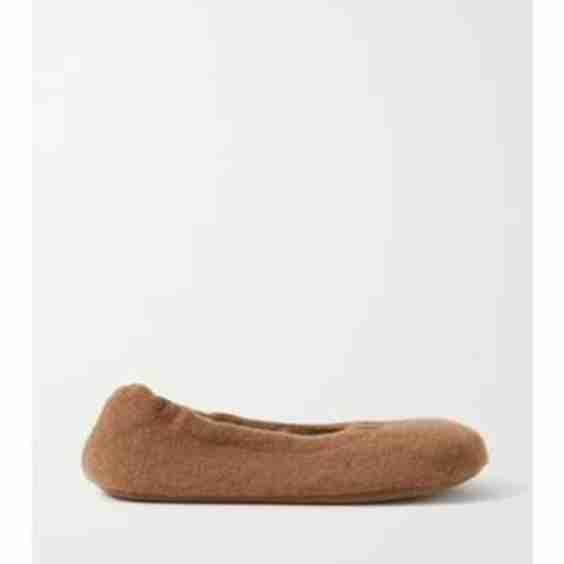 Cashmere Ballet Flats