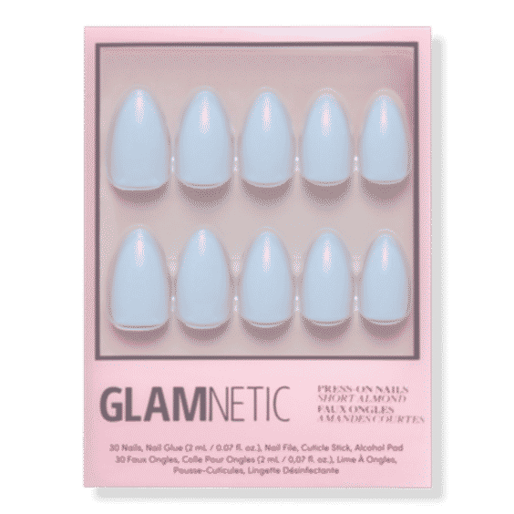 Blueberry Milk Nails