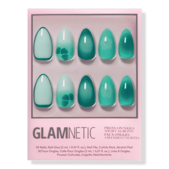 Siren Green Press On-Nails