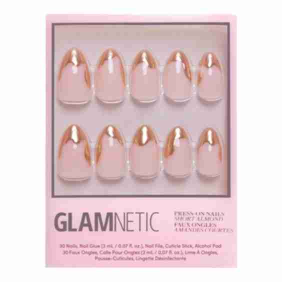 Golden Touch Press-On Nails
