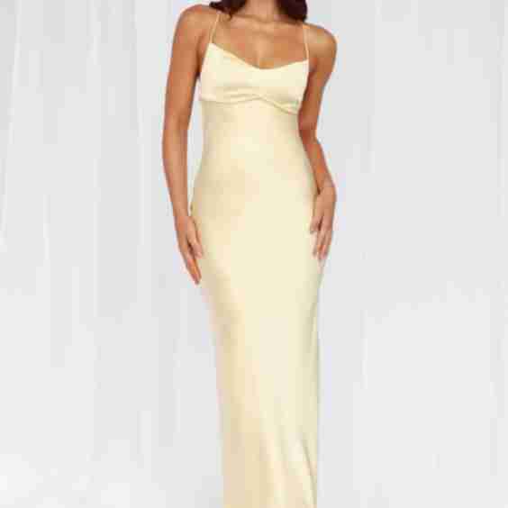 The Samara Satin Maxi Dress 