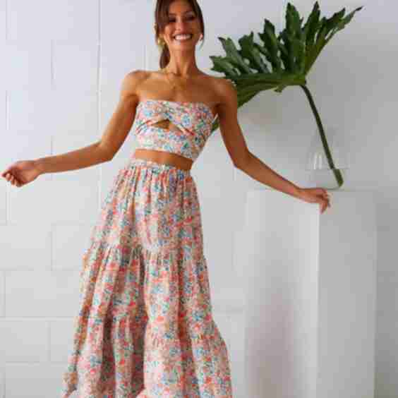 So Particular Maxi Skirt
