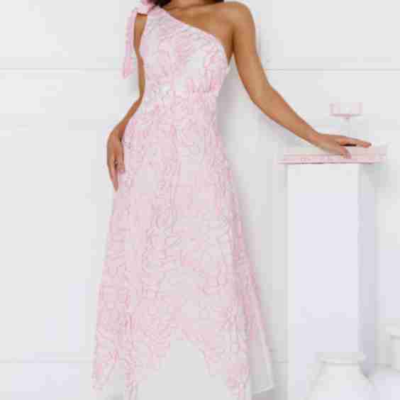 Wonder Love One Shoulder Maxi Dress