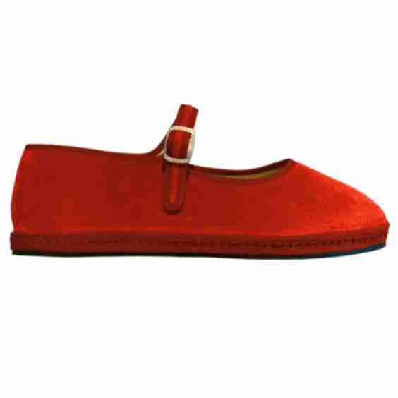 Poppy Red Mary Jane Friulane