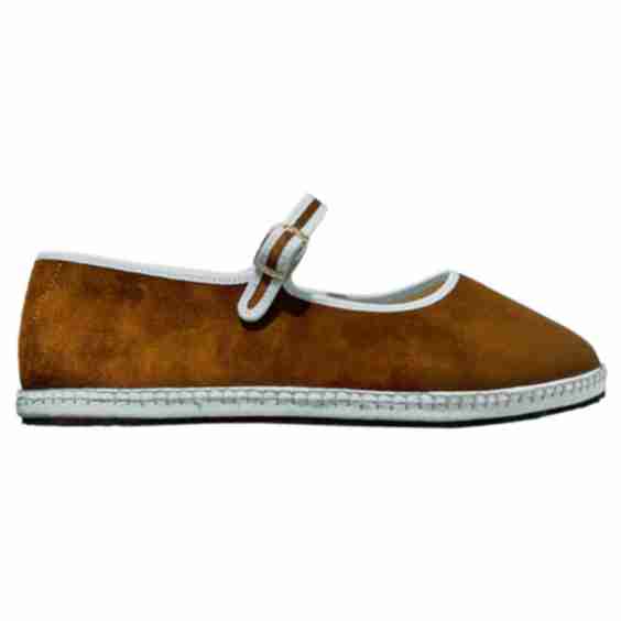 Lilly Sisto Espresso Suede Mary Jane