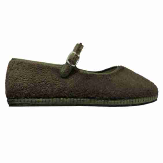 Lilly Sisto Jalapeño Shearling Mary Jane