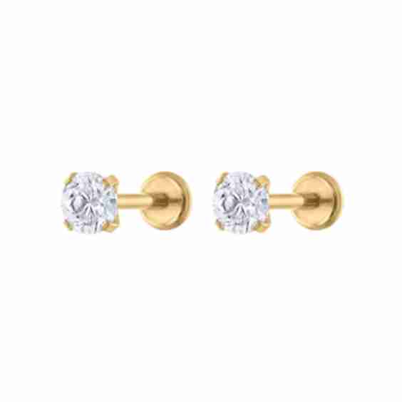 Moissanite Nap Earrings