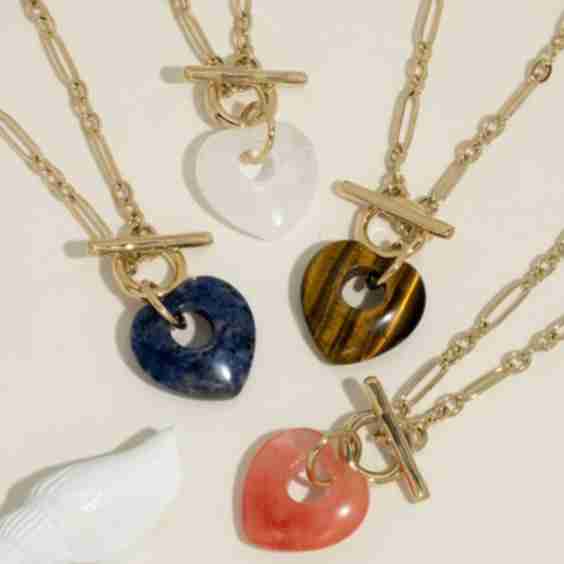 Heartstone Necklace