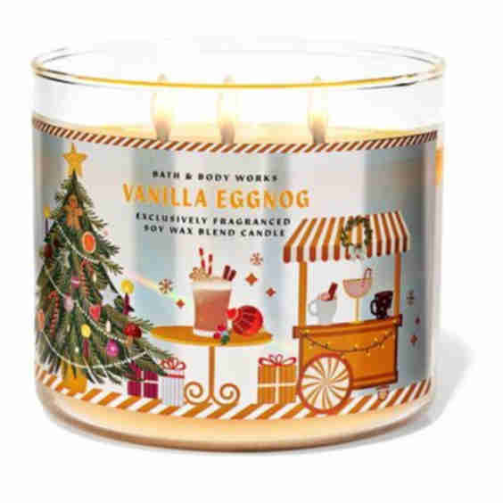 Vanilla Eggnog 3-Wick Candle