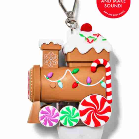 Light-up and Sound-making Gingerbread Train PocketBac Holder