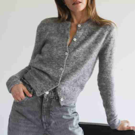 Mohair Cardigan