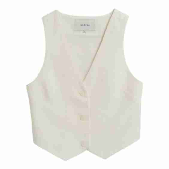 Linen Vest 
