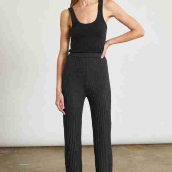 Ribbed Knit Pants