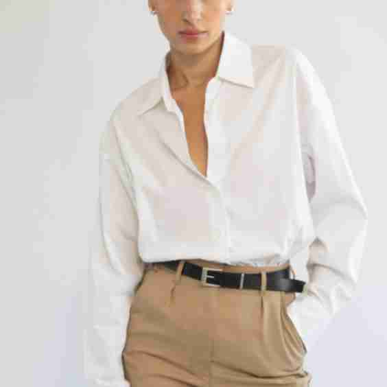 Oversized Long Sleeve Shirt