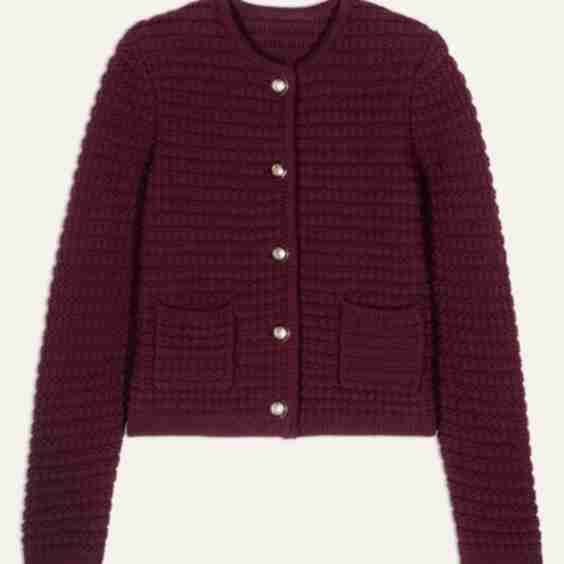 Gaspard Elegant Knitted Long Sleeve Cardigan
