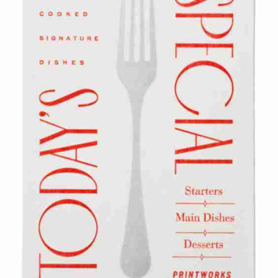 Recipe Book Today’s Special