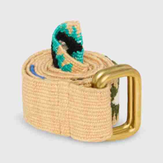 Hand Loomed D Ring Belt