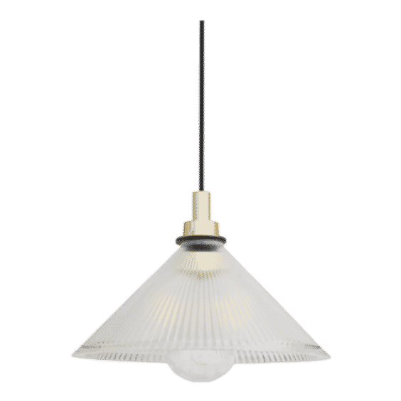 Beck Prismatic Glass Pendant