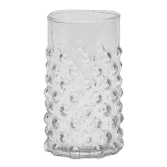 Hobnail Drinking Glass