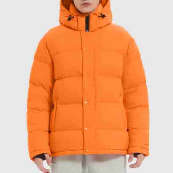 Aurora Mens Down Puffer With Detachable Hood