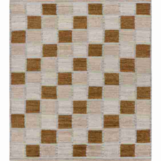 Scandinavian Rug In Geometric Patterns