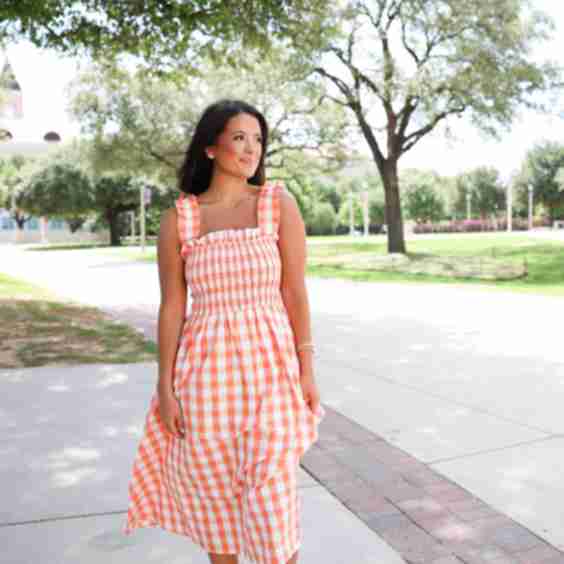 The Apricot Fields Dress