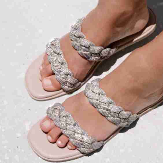 Glamour Rhinestone Sandal