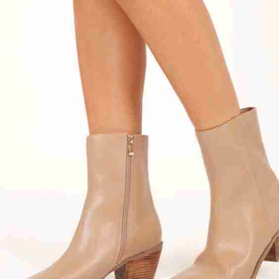 Naida Block Heel Ankle Boot