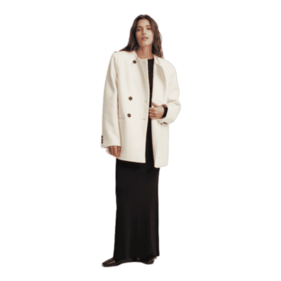 Straight Fit Short Coat