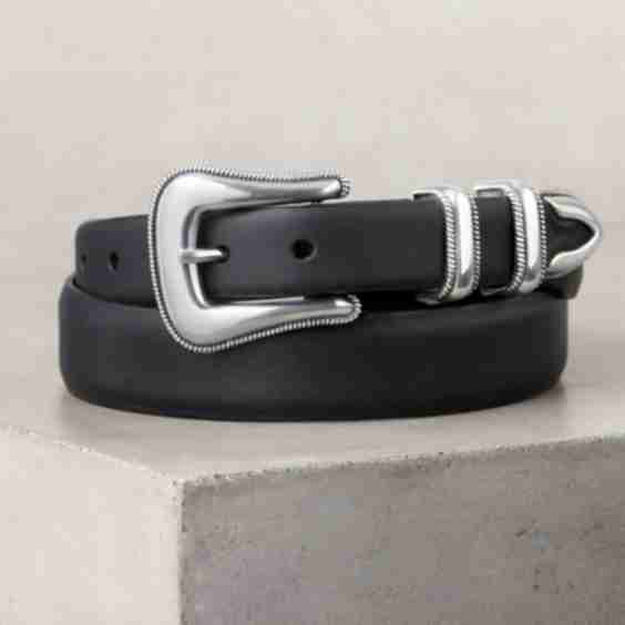 McCoy II Bison Leather Belt