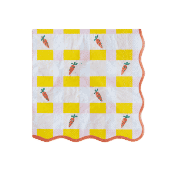 Sweet Carrot Easter Large Napkins