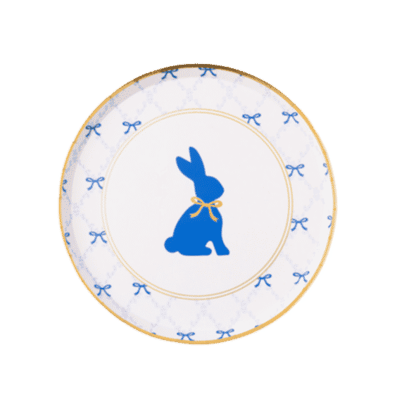 Grand Millennial Easter Small Round Plates
