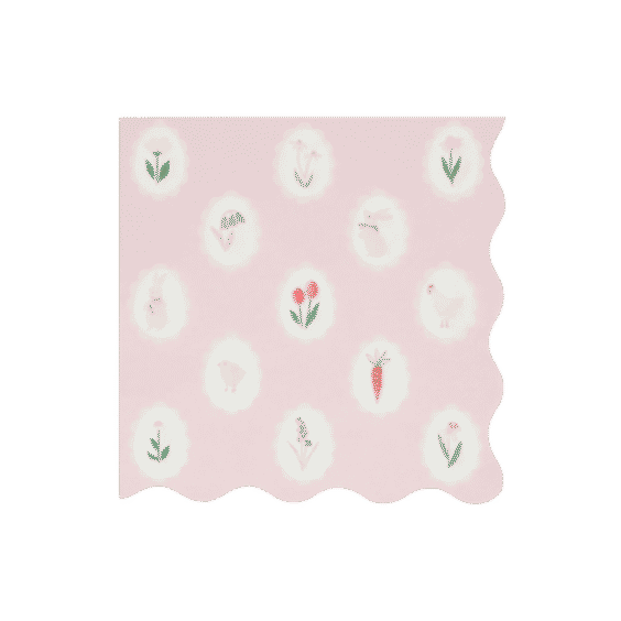 Easter Cameo Large Napkins