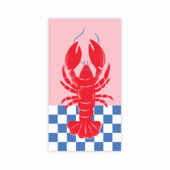 Le Lobster Guest Towels