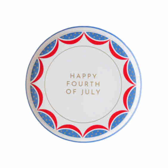 Happy 4th Of July Dessert Plates