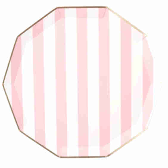 Signature Cabana Stripe Paper Plates