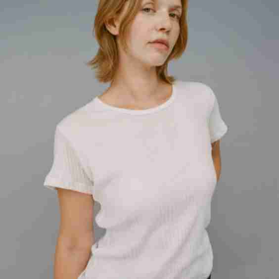 Variated Rib S/S Tee 