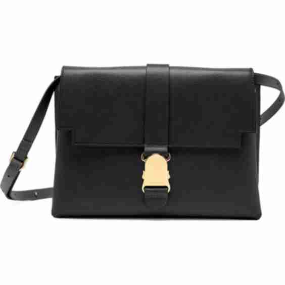 Cadence Shoulder Pebbled Leather Handbag 